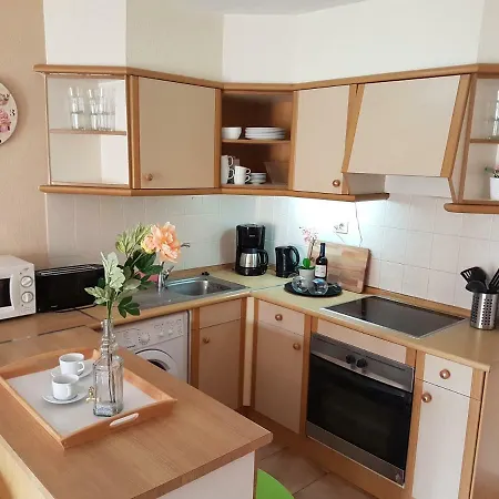 Castle Harbour With Heated Pool, Only 700 Meters To The Beach, Wifi, Balcony Apartment