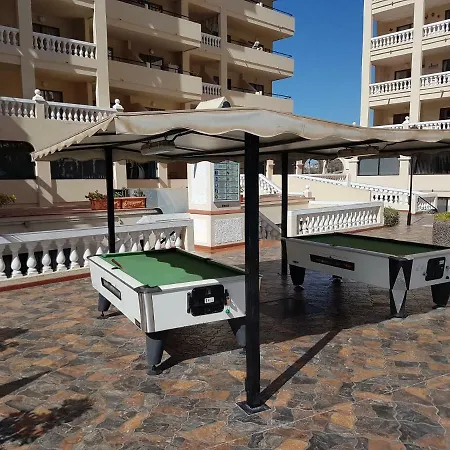 Castle Harbour With Heated Pool, Only 700 Meters To The Beach, Wifi, Balcony * Arona (Tenerife)